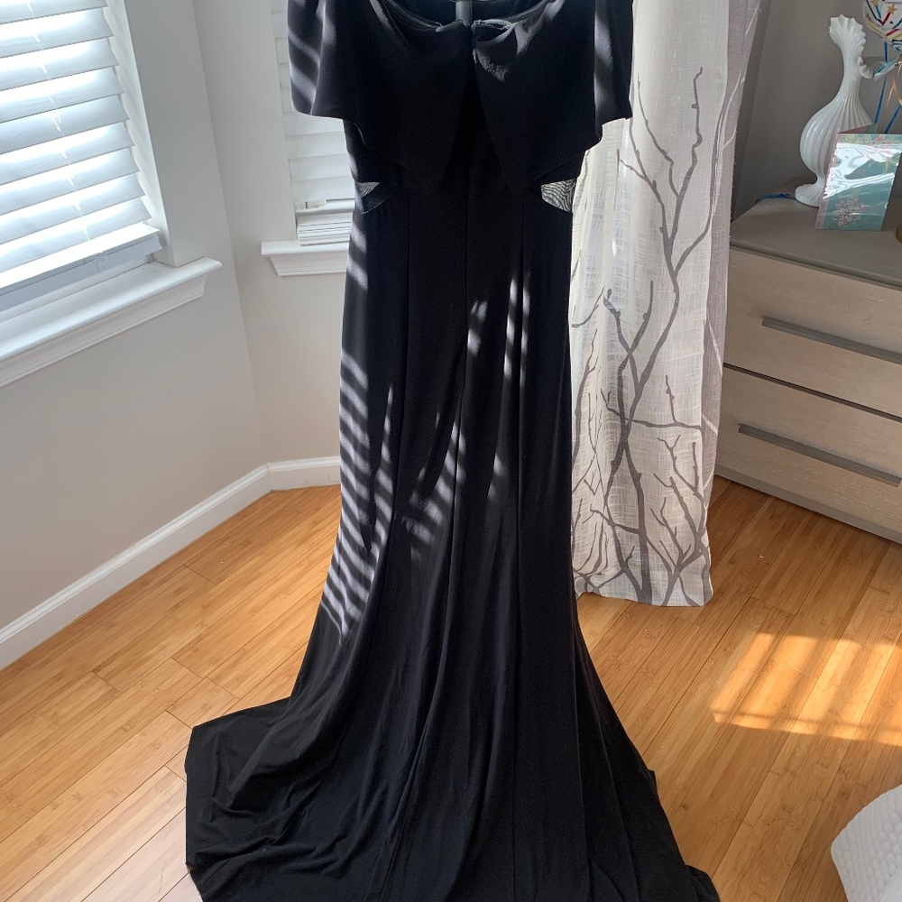 Xscape Off the Shoulder Mermaid dress